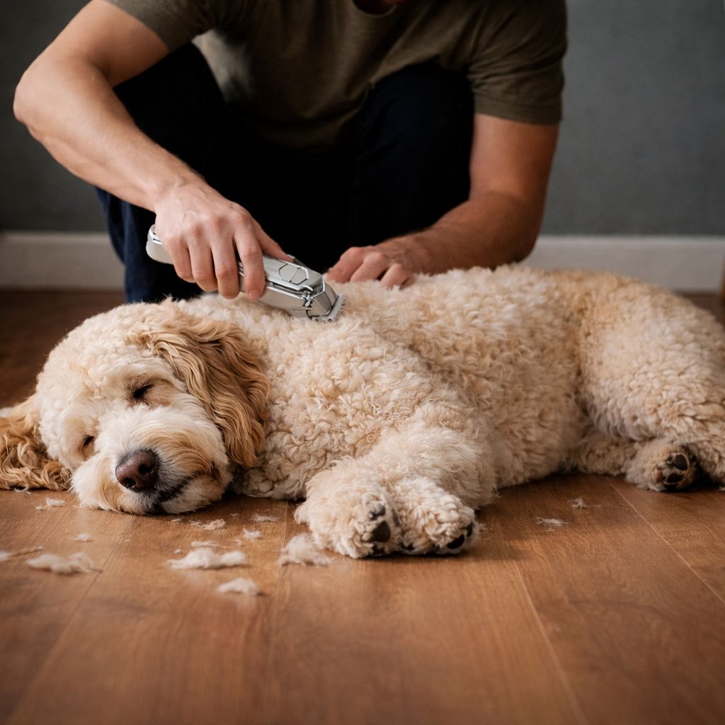 Low-Noise Cordless Pet Grooming Clippers