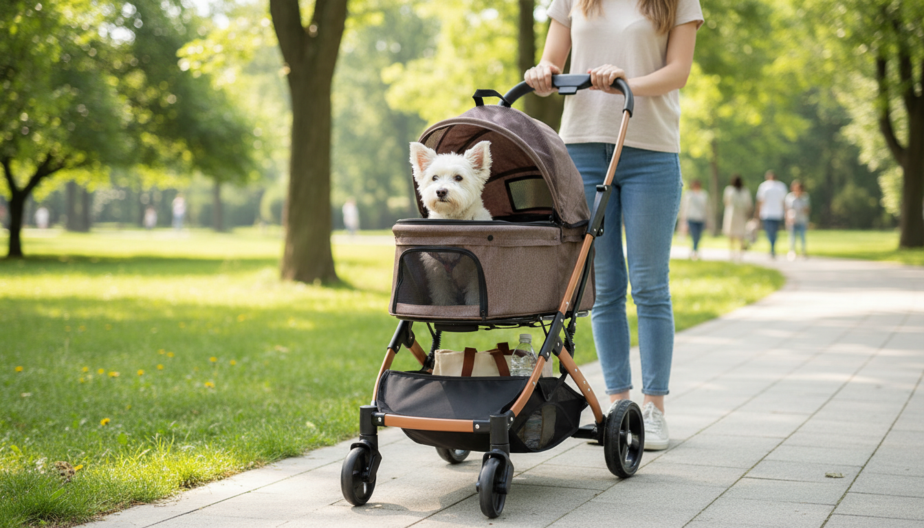 Foldable Pet Stroller