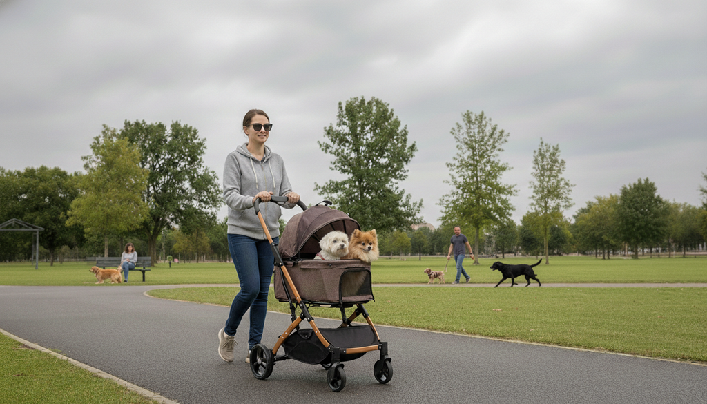 Foldable Pet Stroller