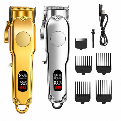 Low-Noise Cordless Pet Grooming Clippers