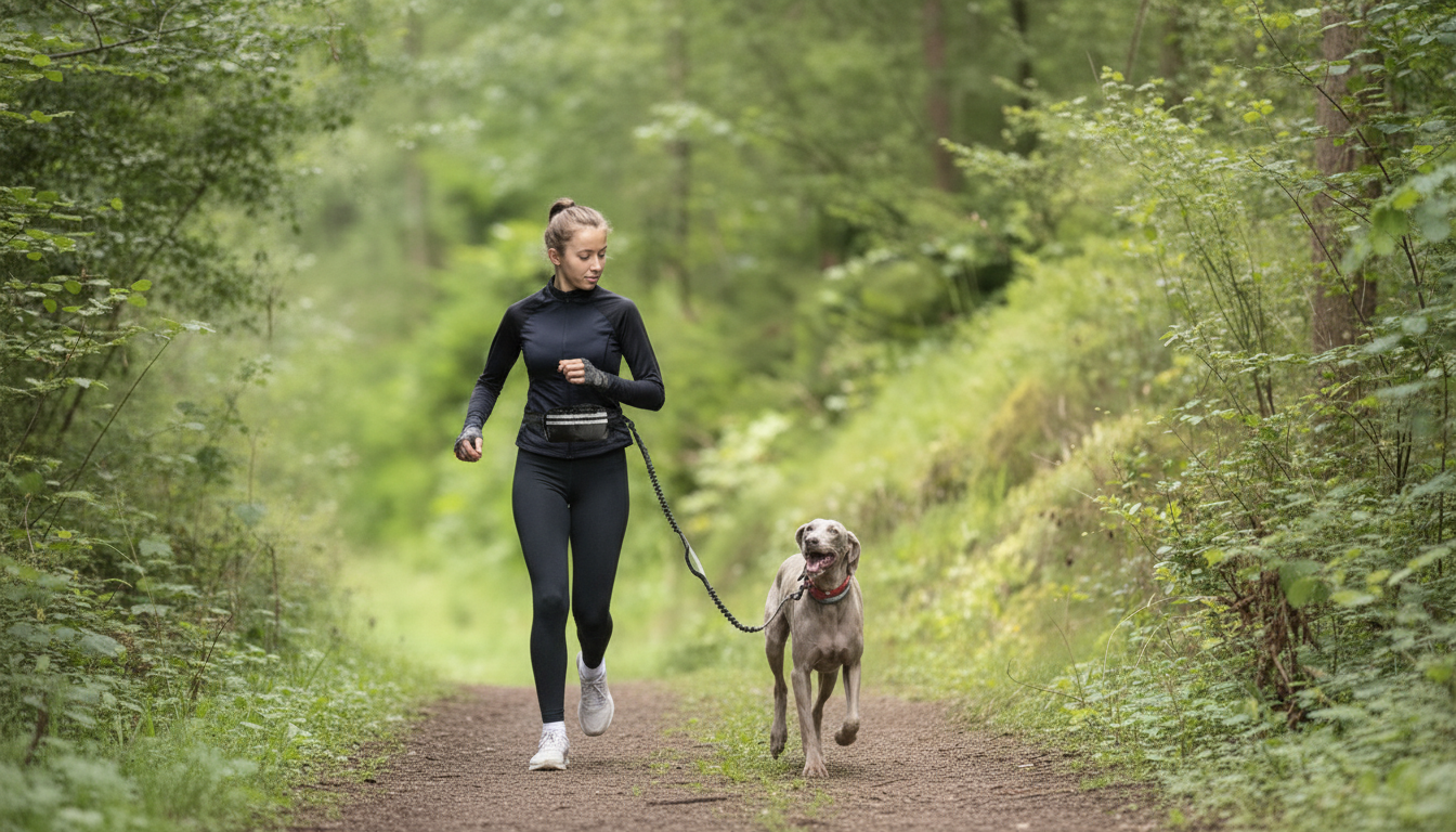 Hands-Free Waist Bag + Leash