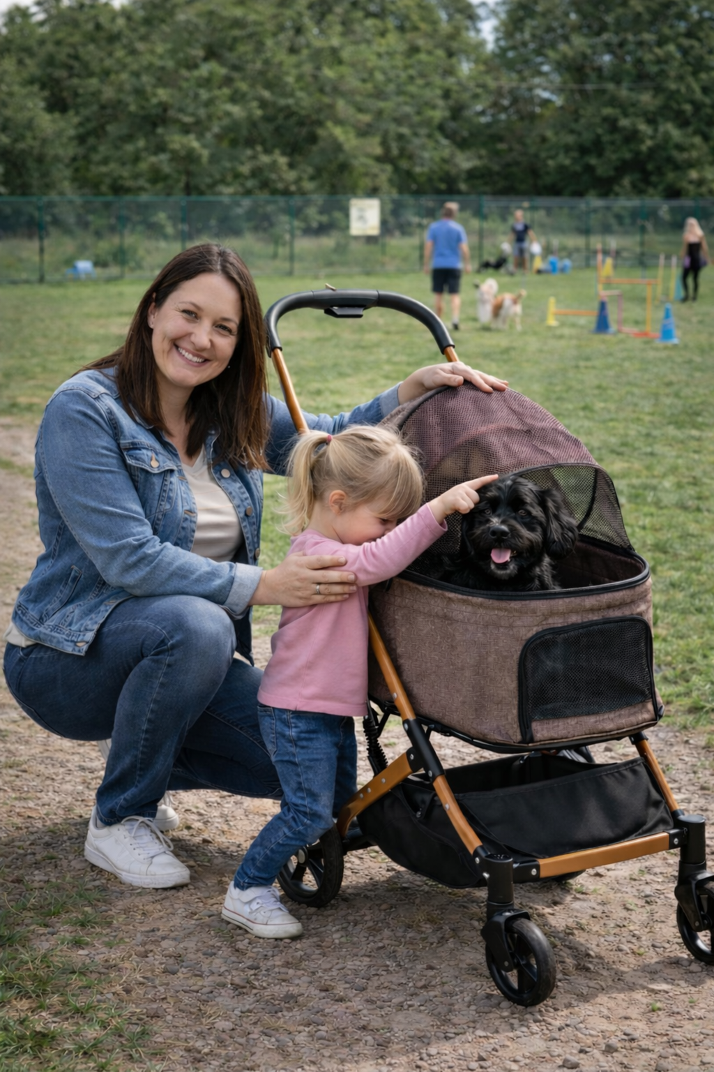 Foldable Pet Stroller