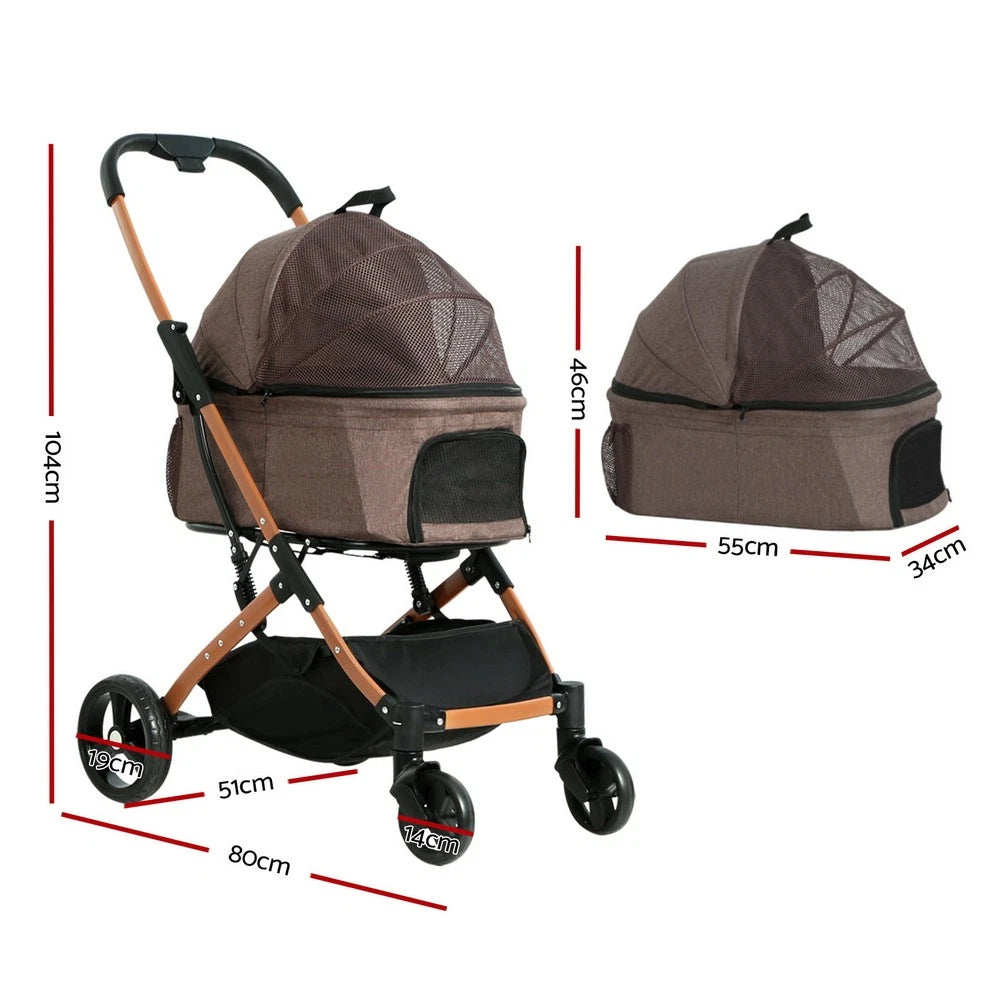 Foldable Pet Stroller
