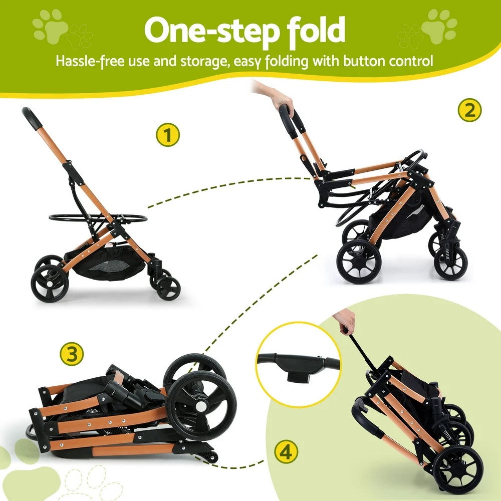 Foldable Pet Stroller