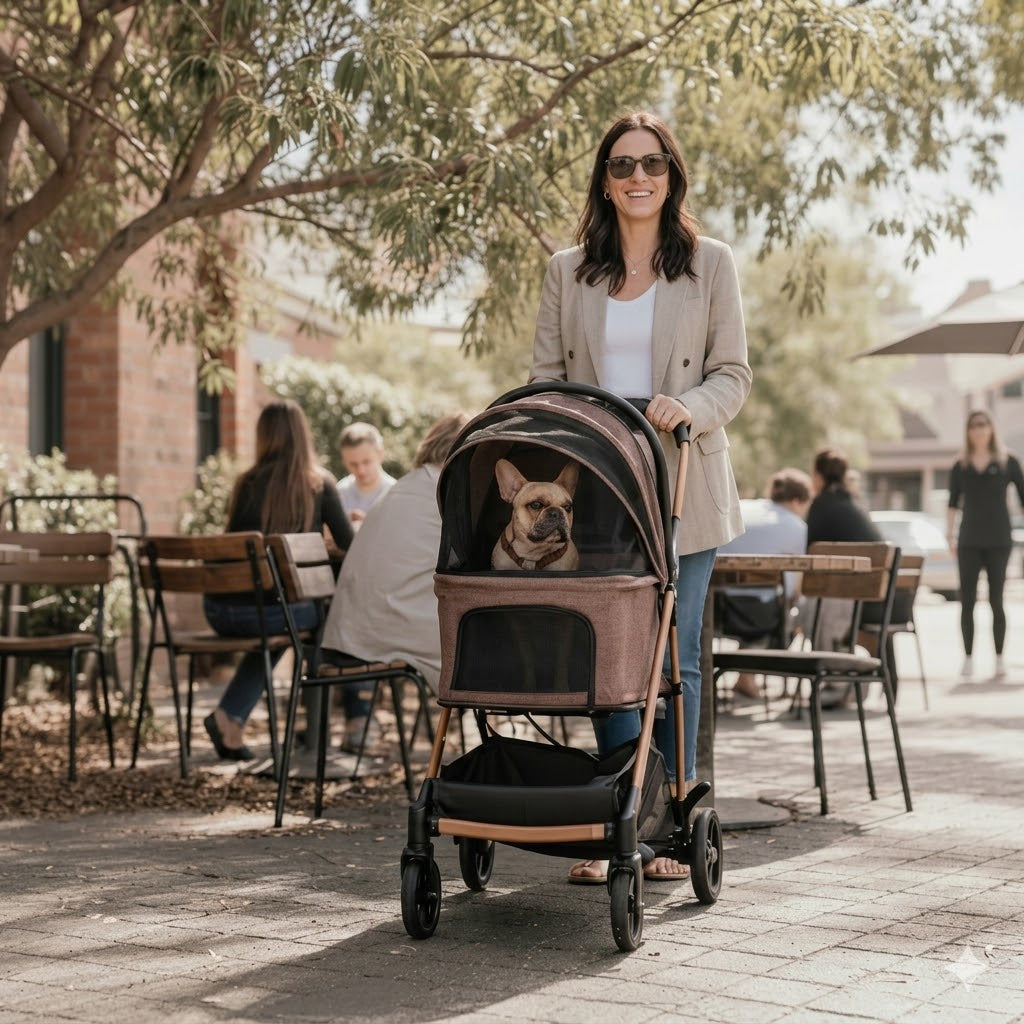 Foldable Pet Pram/Stroller